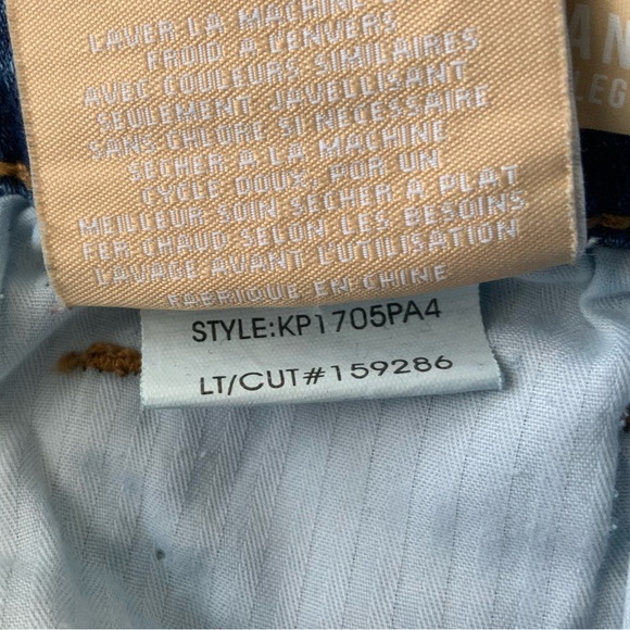 KUT FROM THE KLOTH Jeans Jean Wide Leg High Rise Classic Blue Size 2P - Picture 10 of 12